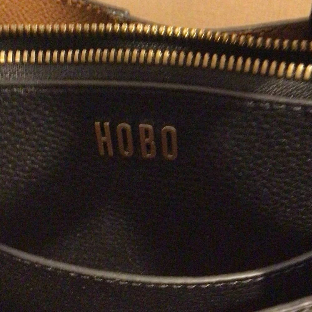 HOBO Black Leather Hobo Bag - Picture 2 of 12